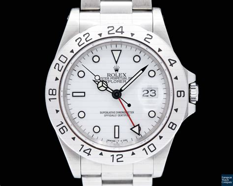 rolex explorer ii 16570 dial bianco|rolex explorer ii 16570 value.